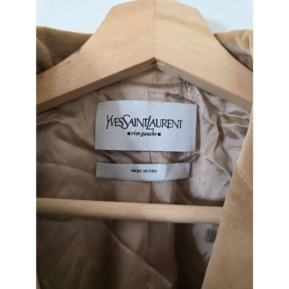 Yves Saint Laurent Brown Blazer 42